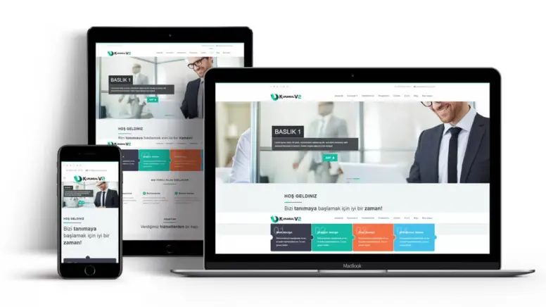 Kurumsal Firma Web Tasarımı V2